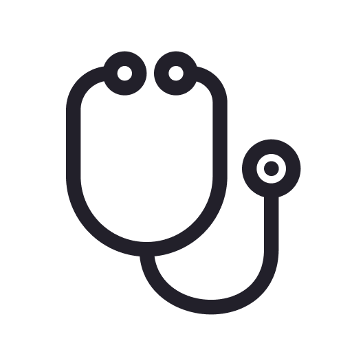 Stethoscope icon – specialist referrals